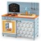 Kids Wooden Kitchen Set with Removable Faucet and Play Utensils